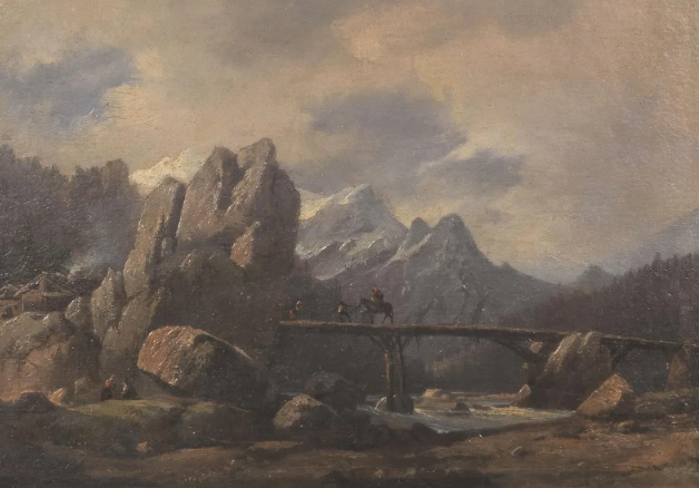 Carlo Marko pittore quadro dipinto paesaggista