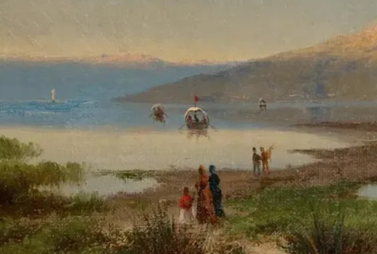 Carlo Pizzi pittore quadro dipinto ritratto