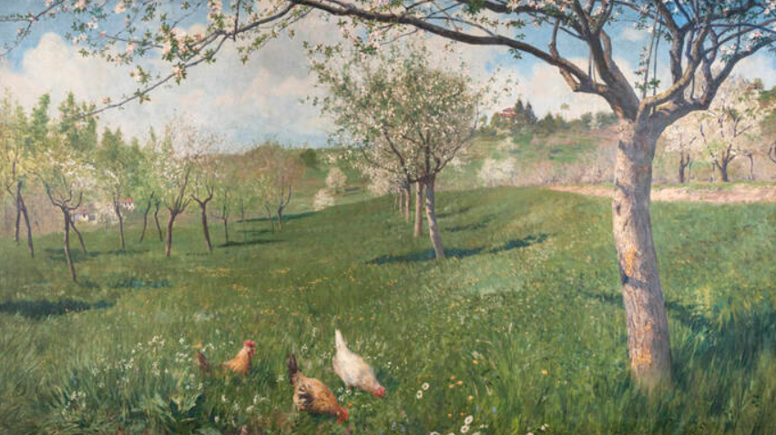 Carlo Pollonera pittore quadro dipinto