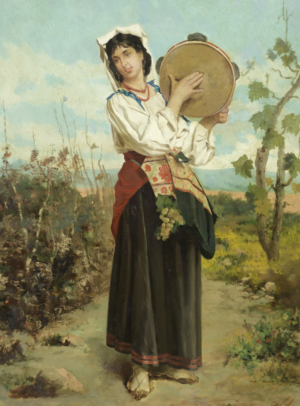 Carlo Randanini pittore quadro dipinto ritratto