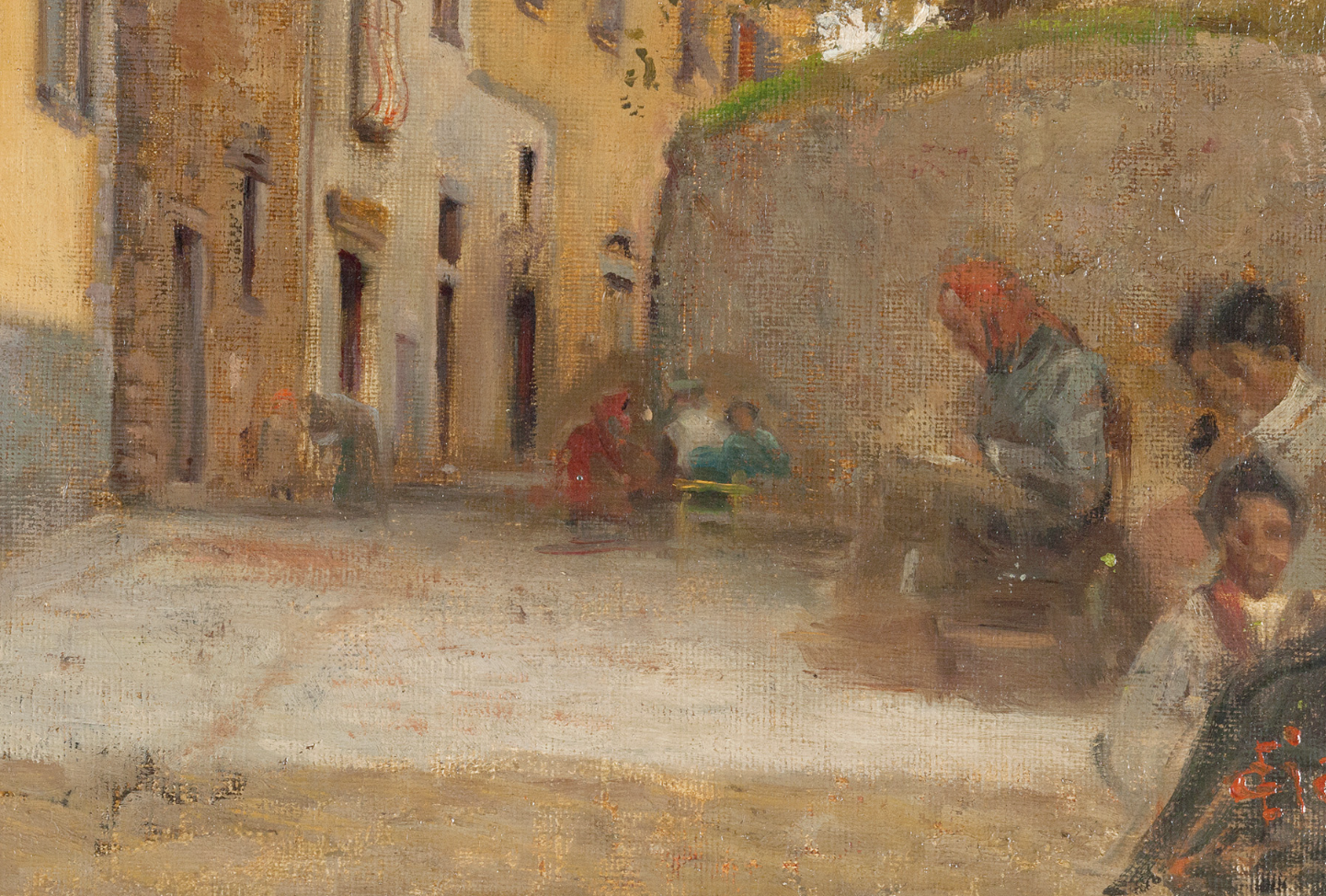 Cesare Ciani pittore quadro dipinto