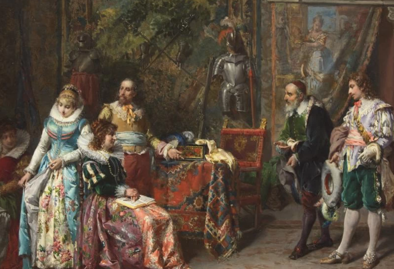 Cesare Detti pittore quadro dipinto