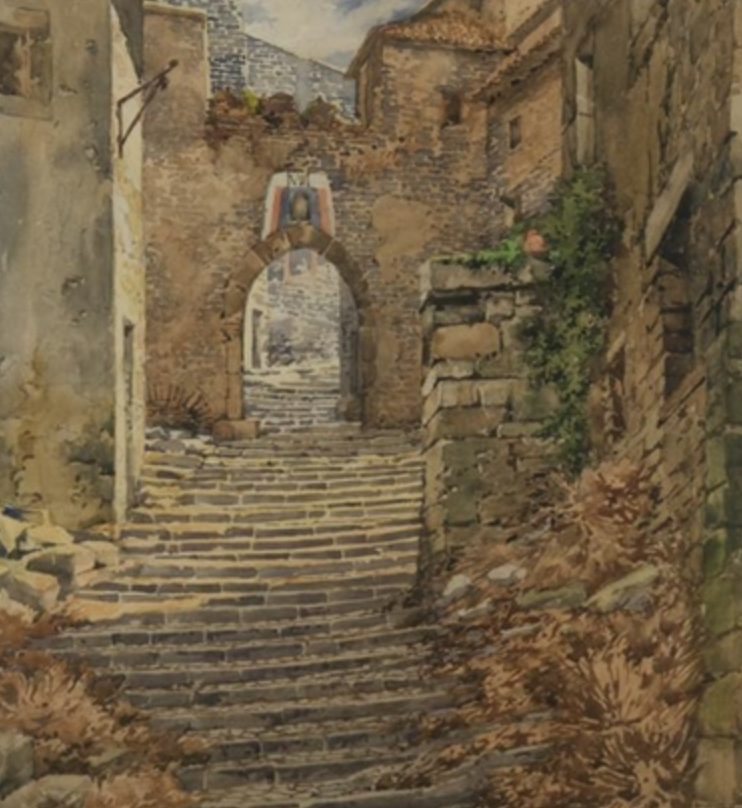 Cesare Formilli pittore quadro dipinto