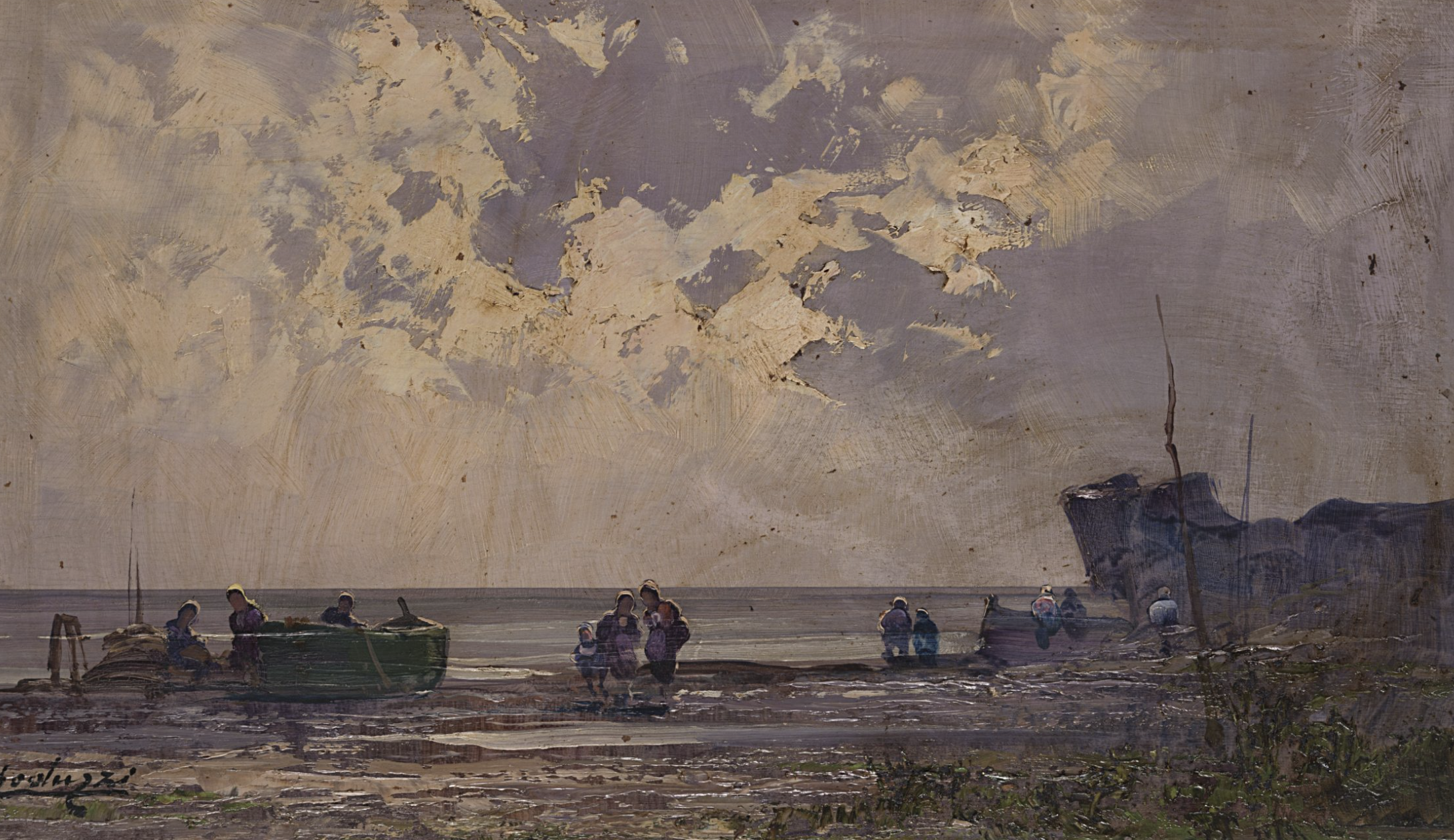 Cesare Gheduzzi pittore quadro dipinto divisionista