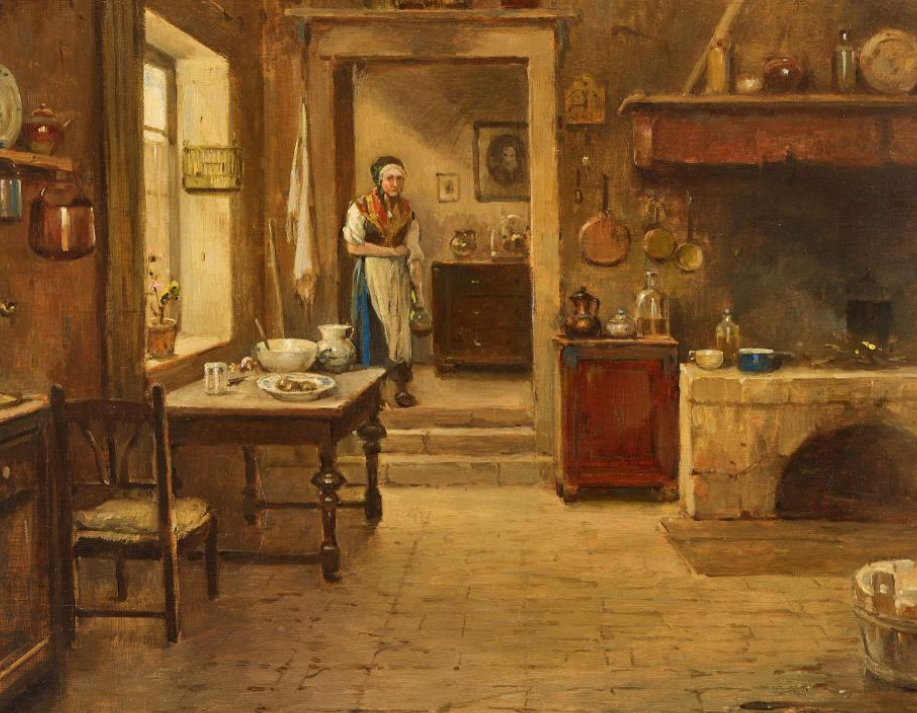 Cesare Vianello pittore quadro dipinto ritratto