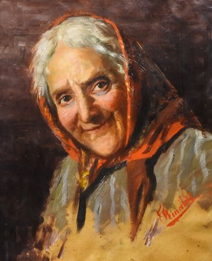 Claudio Rinaldi pittore quadro dipinto ritratto