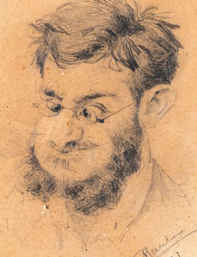 Comingio Merculiano pittore quadro dipinto pompeiano