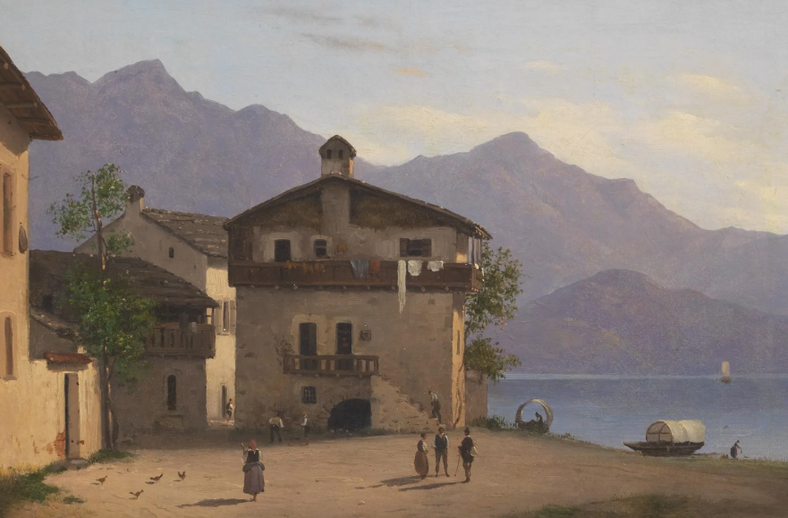 Costantino Prinetti pittore quadro dipinto divisionista