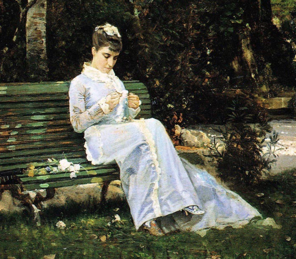 Cristiano Banti pittore quadro dipinto