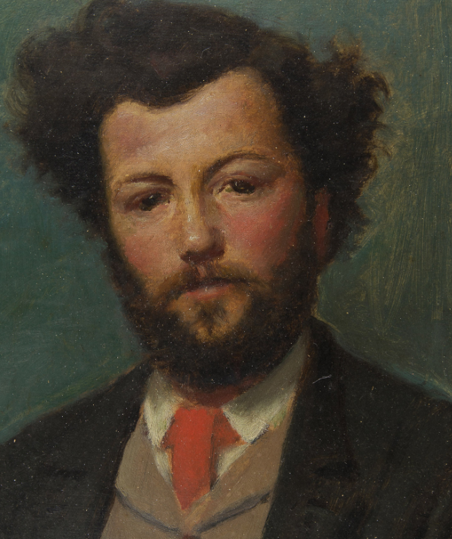 Daniele Ranzoni pittore quadro dipinto scapigliatura