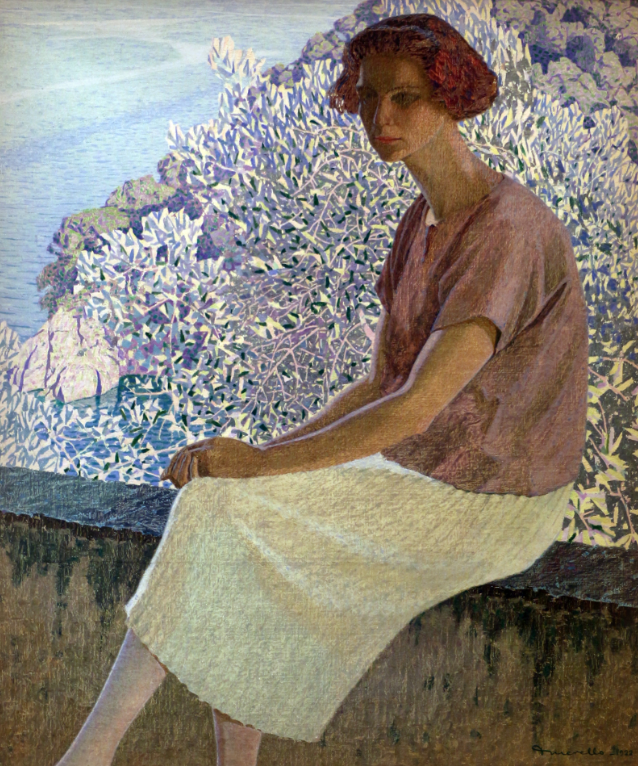 Domenico Guerello pittore quadro dipinto ritratto