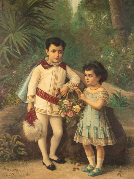 Domenico Mazzoni pittore quadro dipinto ritratto