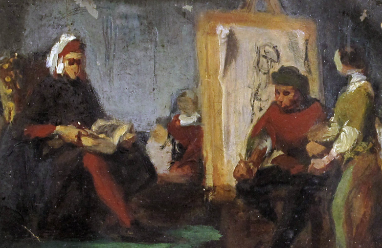 Domenico Scattola pittore quadro dipinto