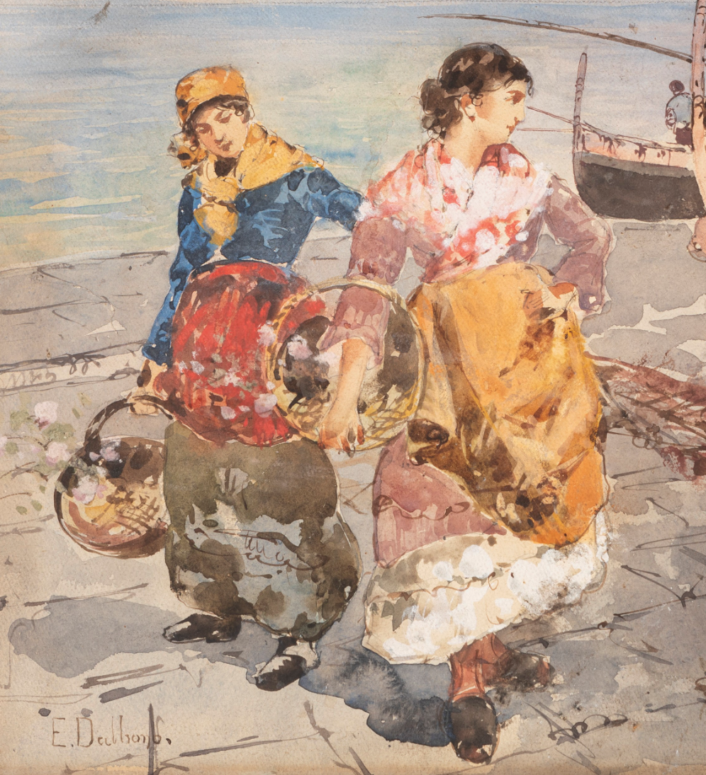 Edoardo Dalbono pittore quadro dipinto