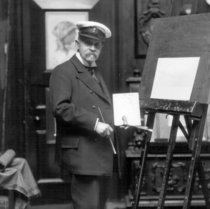 Eduardo De Martino pittore quadro dipinto