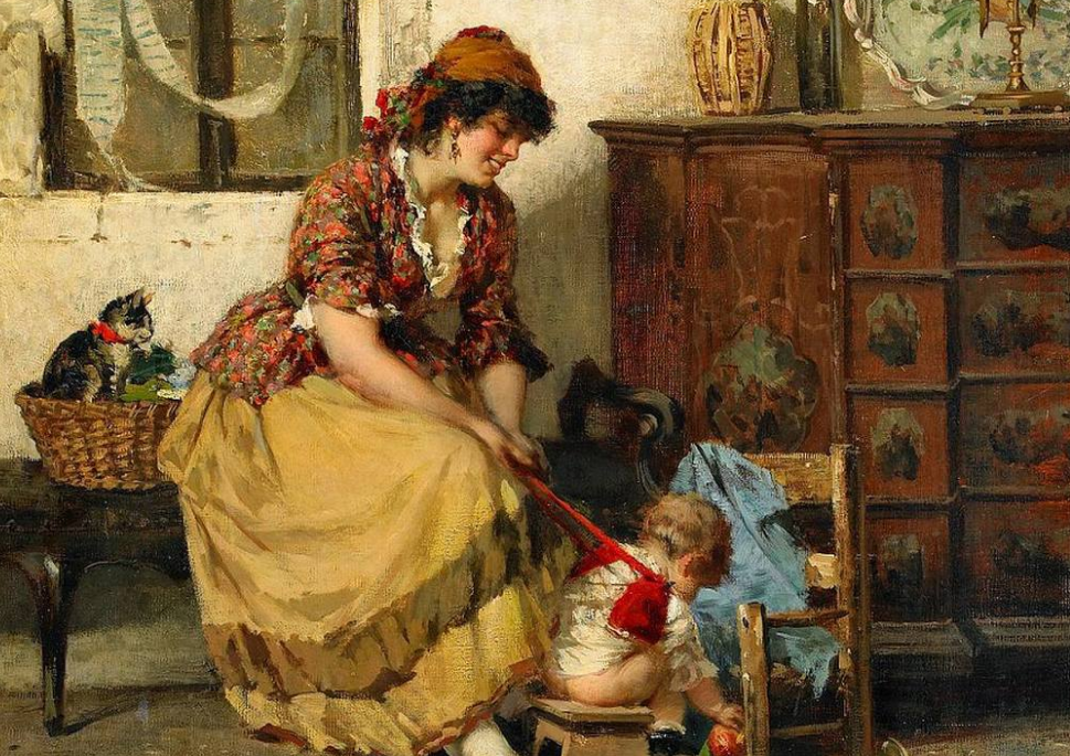 Egisto Lancerotto pittore quadro dipinto ritratto