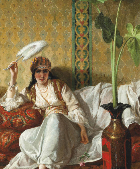 Eleuterio Pagliano pittore quadro dipinto scapigliato