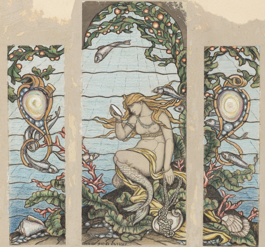 Elihu Vedder pittore quadro dipinto simbolista