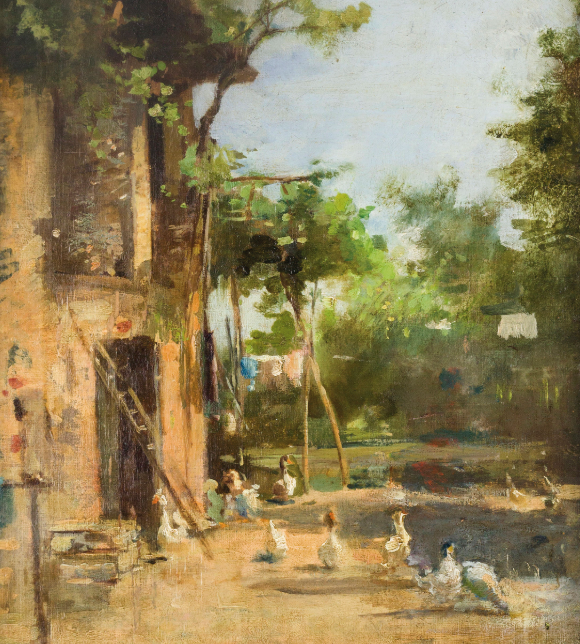 Emilio Borsa pittore quadro dipinto