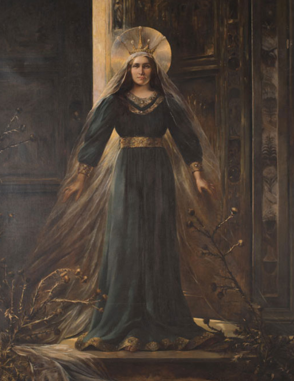 Emma Regis pittrice quadro dipinto ritratto