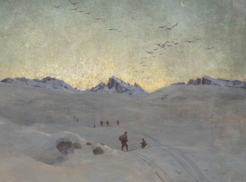 Emo Mazzetti pittore quadro dipinto ritratto