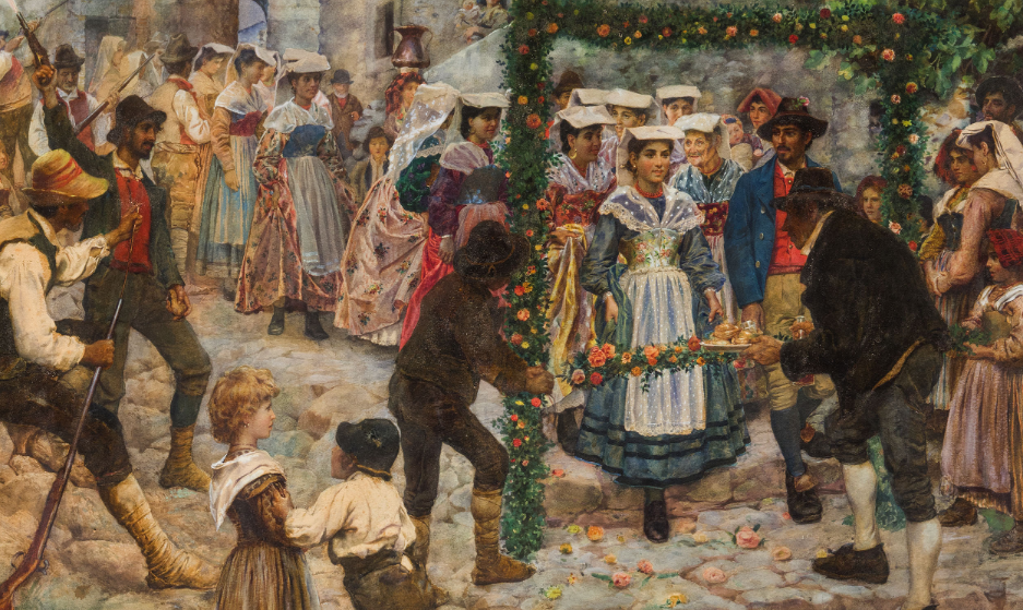 Enrico Nardi pittore quadro dipinto ritratto