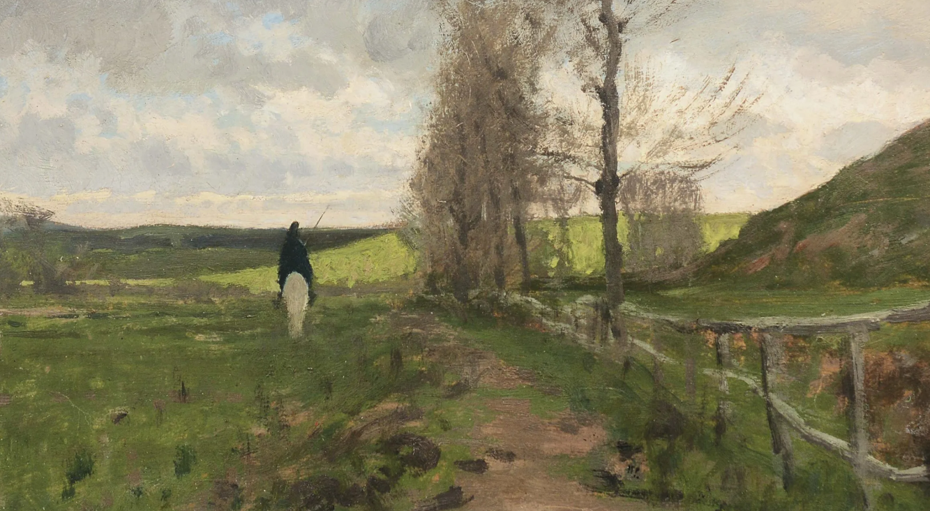 Ernesto Rayper pittore quadro dipinto paesaggista ligure