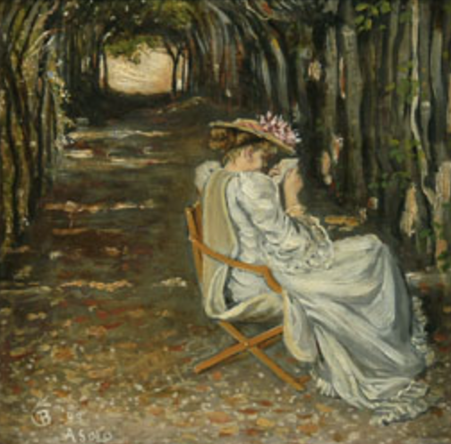 Eugene Benson pittore quadro dipinto