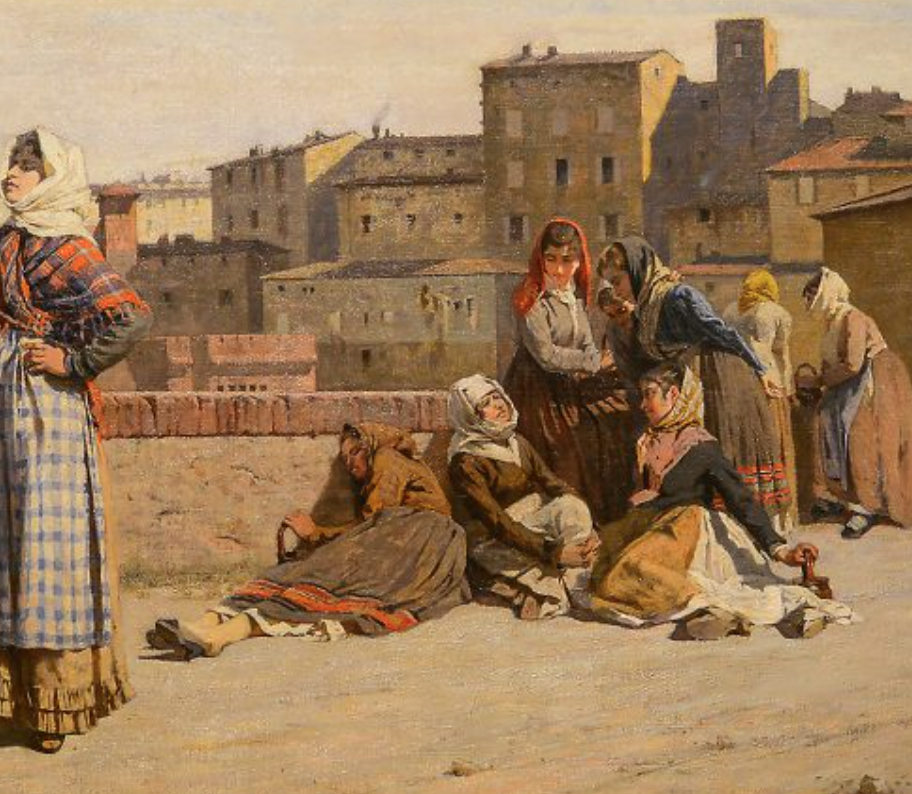 Eugenio Cecconi pittore quadro dipinto