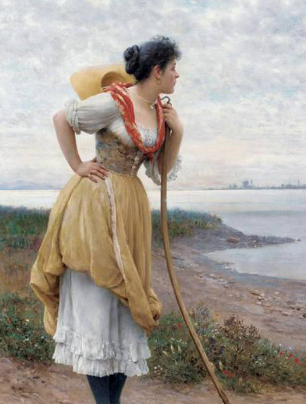 Eugenio de Blaas pittore quadro dipinto