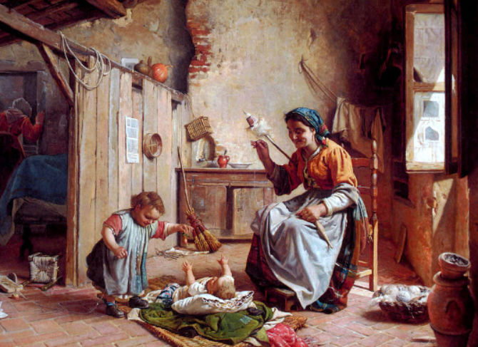 Federico Mazzotta pittore quadro dipinto ritratto