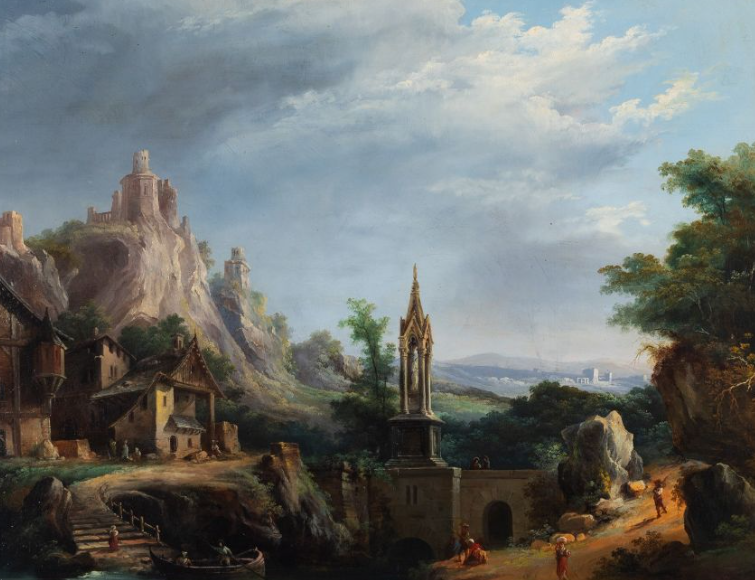 Federico Moja pittore quadro dipinto ritratto