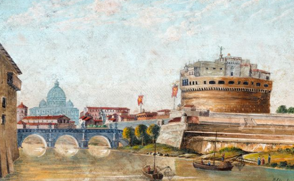 Federico Schianchi pittore quadro dipinto emiliano