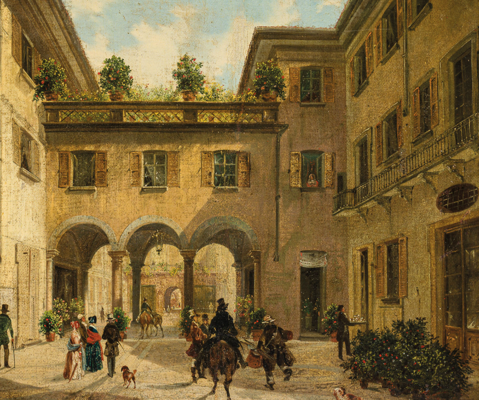 Felice Donghi pittore quadro dipinto