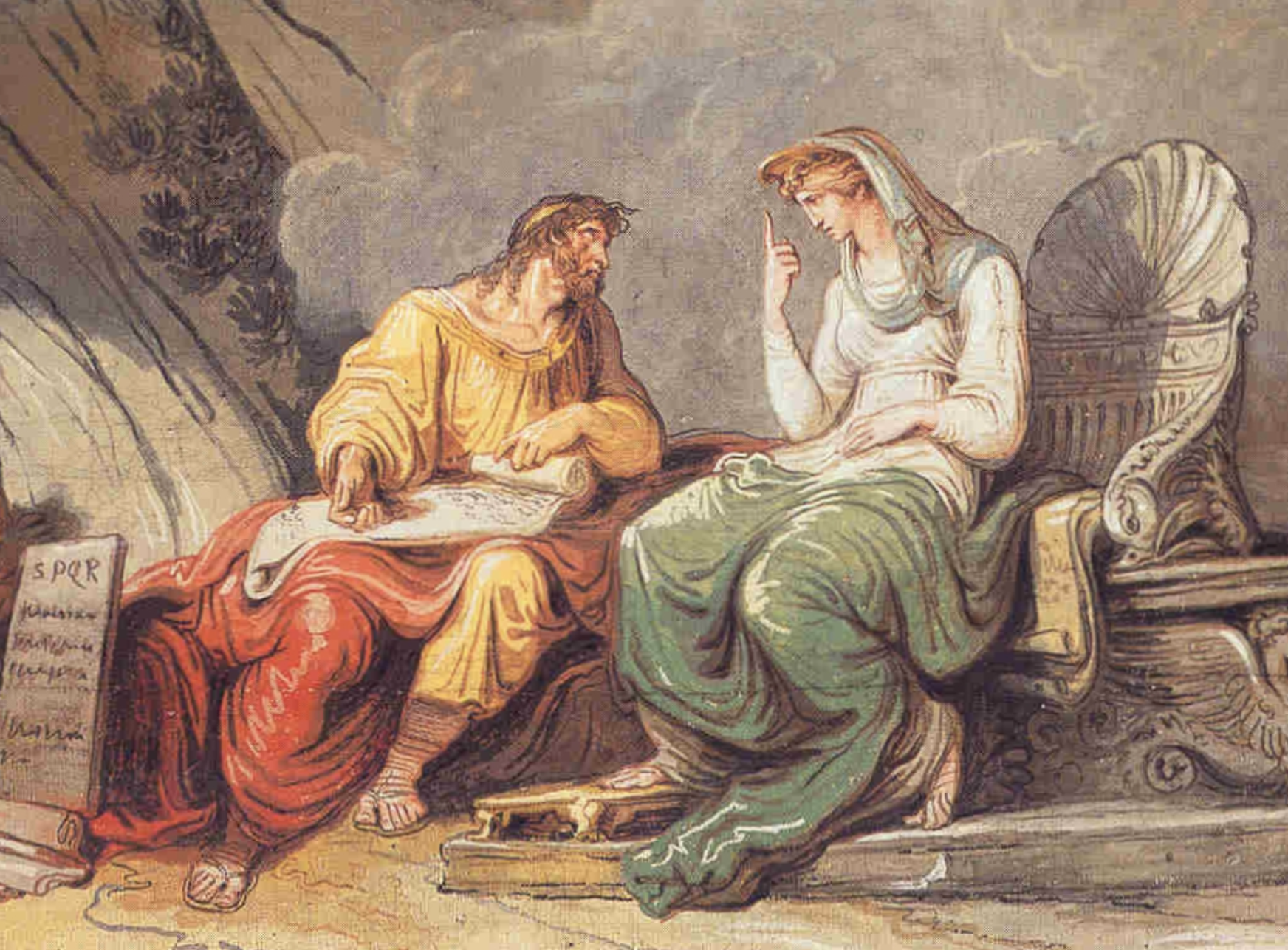 Felice Giani pittore quadro dipinto ne классициста