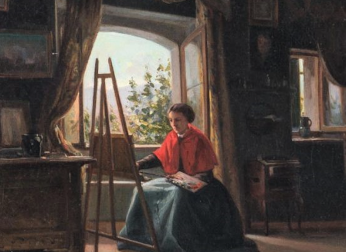 Ferdinando Buonamici pittore quadro dipinto