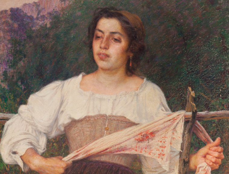 Filadelfo Simi pittore quadro dipinto ritratto