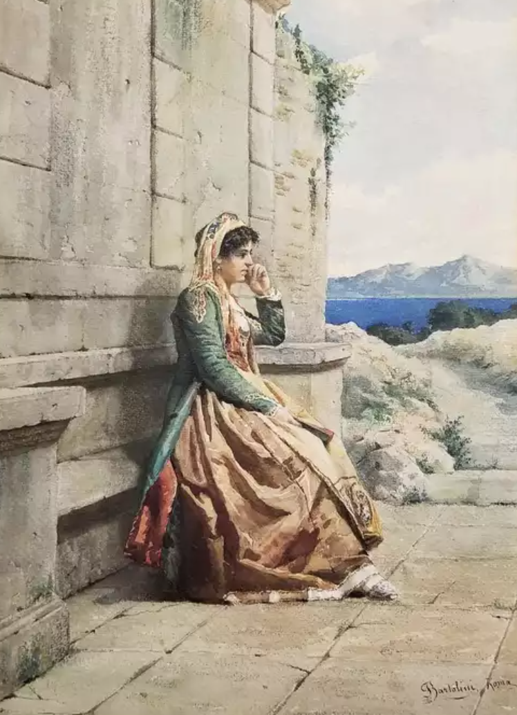 Filippo Bartolini pittore quadro dipinto