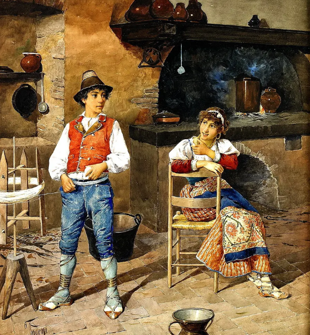 Filippo Indoni pittore quadro dipinto