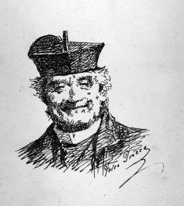 Fosco Tricca pittore quadro dipinto ritratto