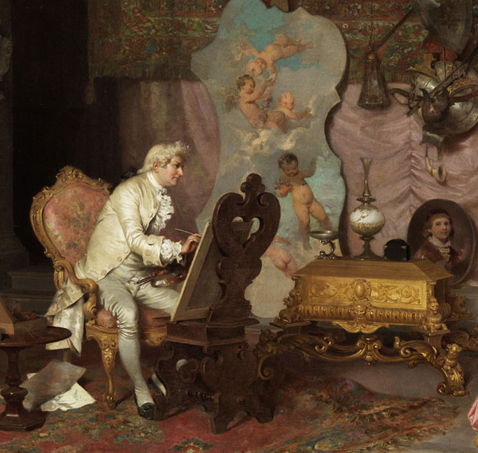 Francesco Beda pittore quadro dipinto