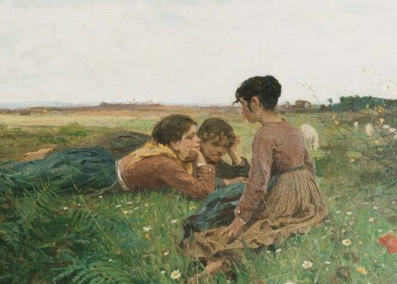 Francesco Gioli pittore quadro dipinto divisionista