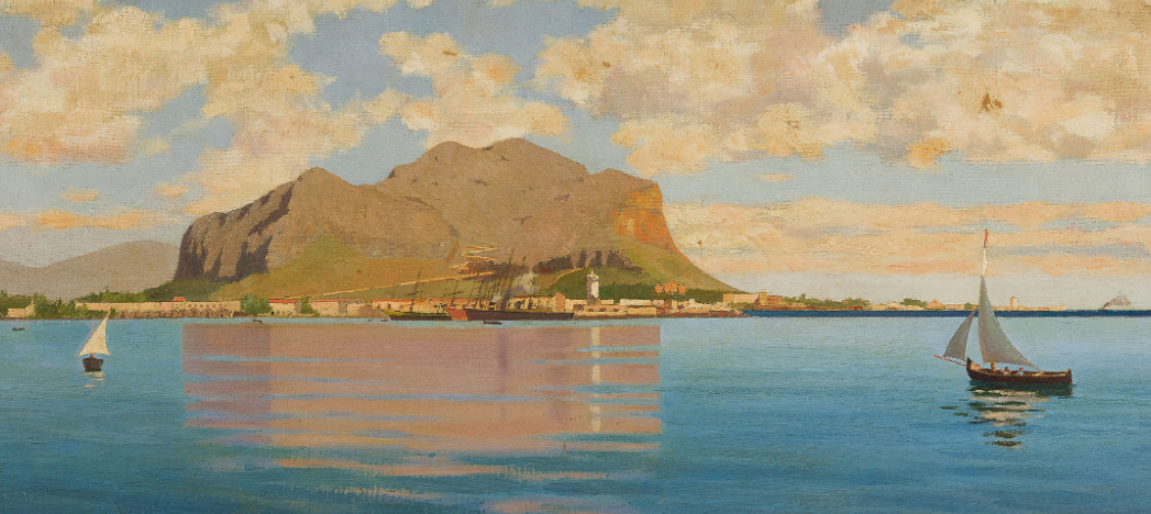 Francesco Lo Jacono pittore quadro dipinto paesaggista siciliano