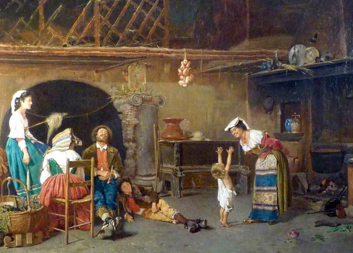 Francesco Santoro pittore quadro dipinto ritratto