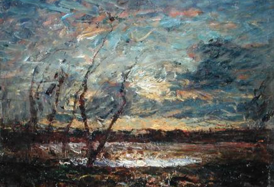 Francois Ravier pittore quadro dipinto paesaggista