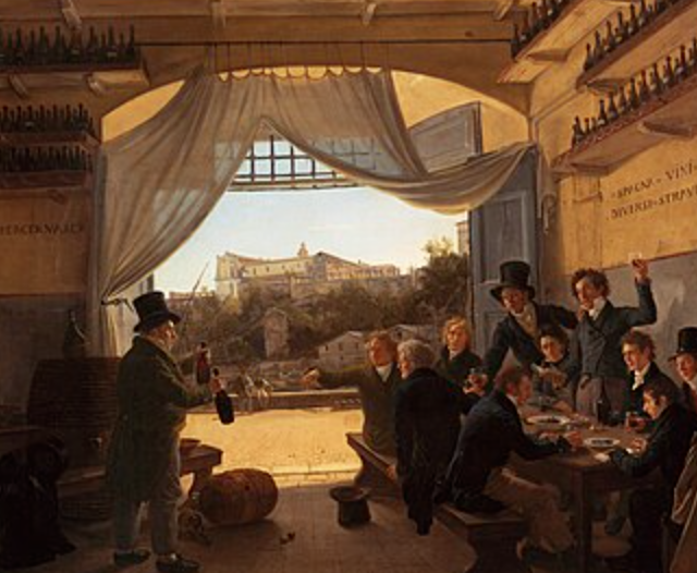 Franz Catel pittore quadro dipinto