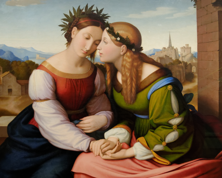 Friedrich Overbeck pittore quadro dipinto nazareno