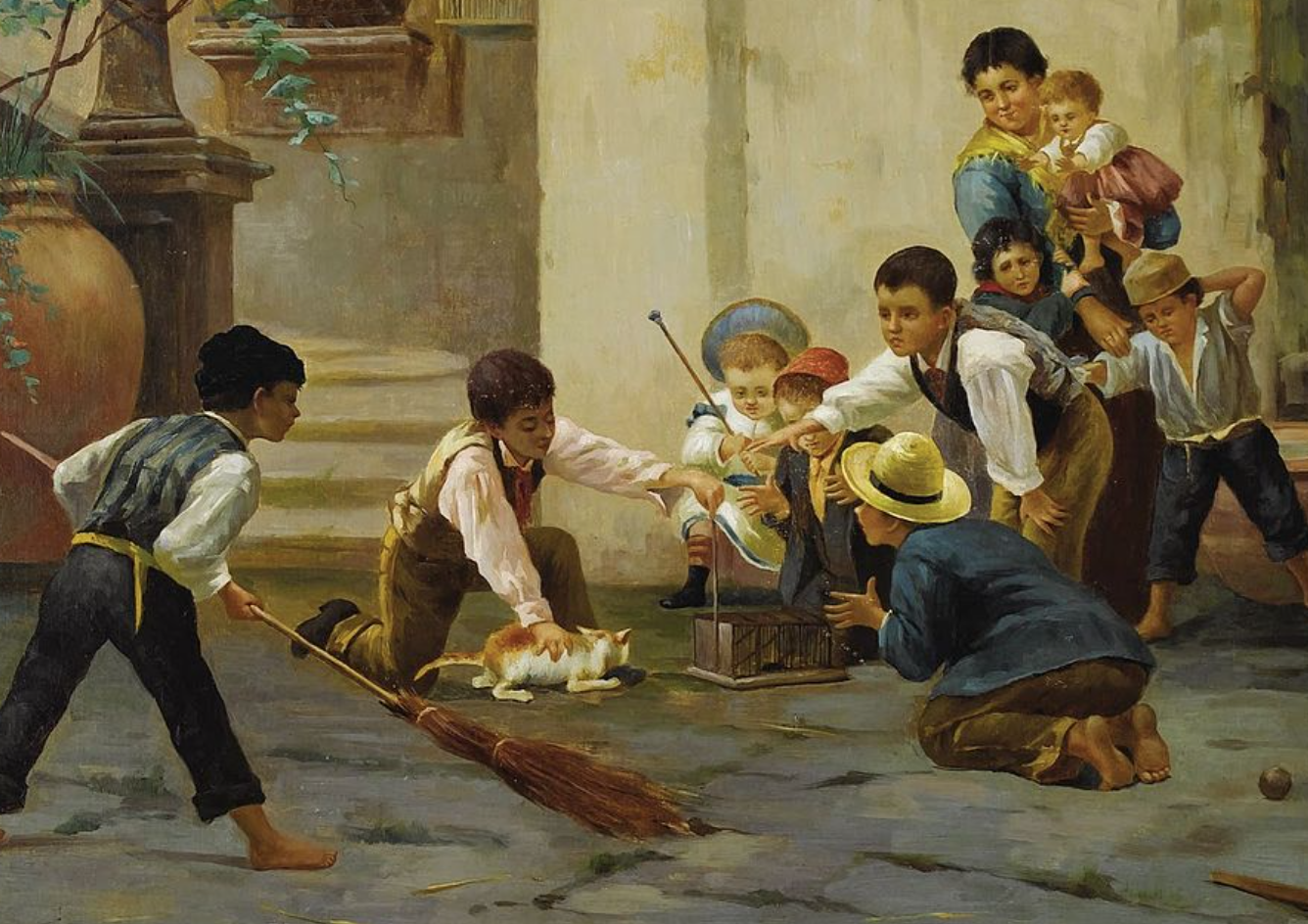 Gaetano Capone pittore quadro dipinto