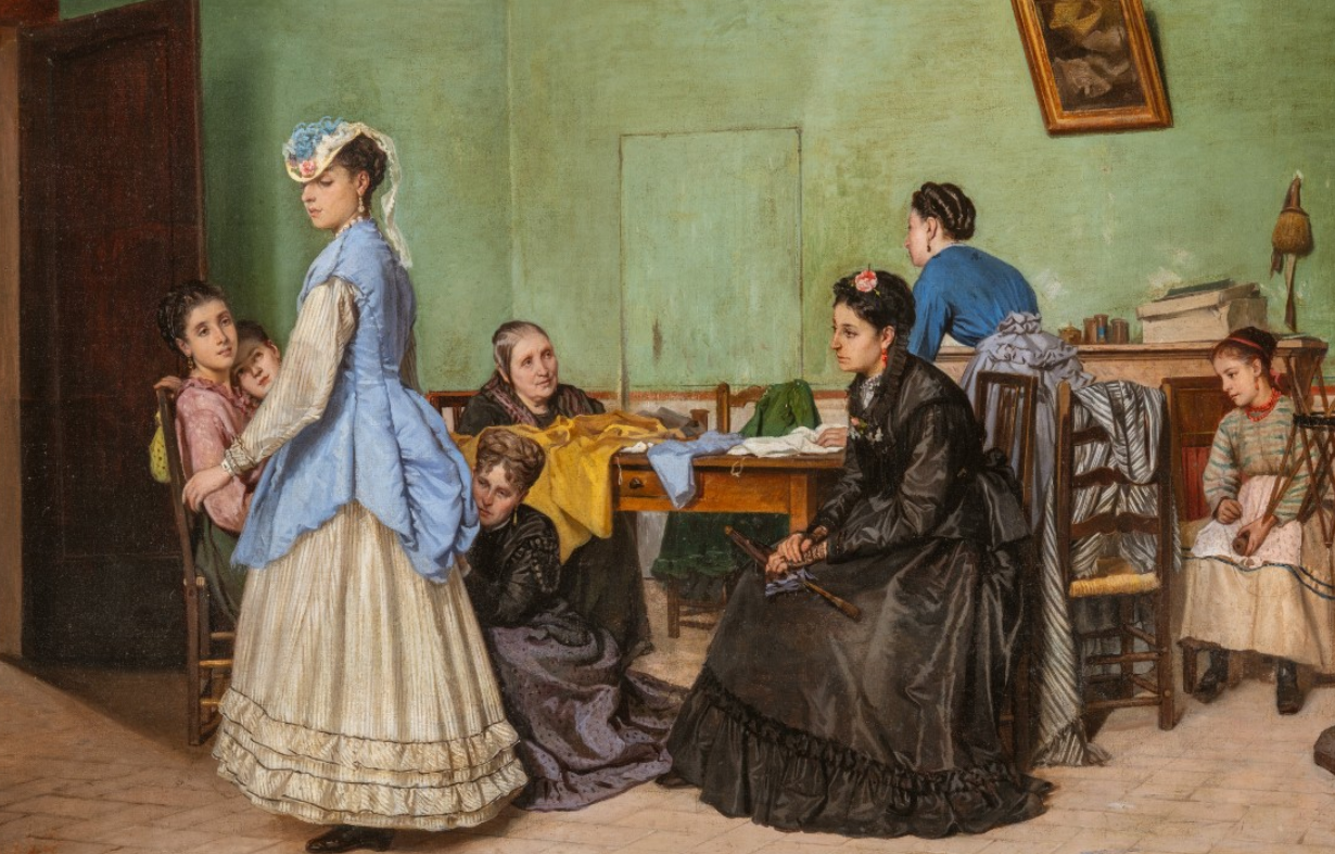 Gaetano Palazzi pittore quadro dipinto ritratto