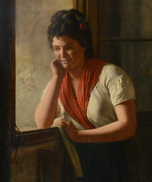 Giangiacomo Moretti pittore quadro dipinto